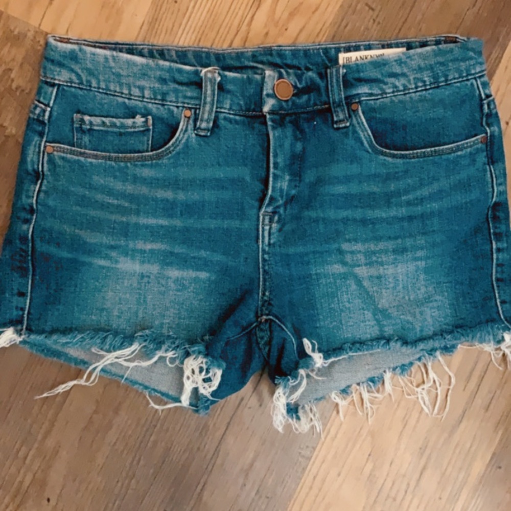 Blank NYC Distressed Jean Shorts